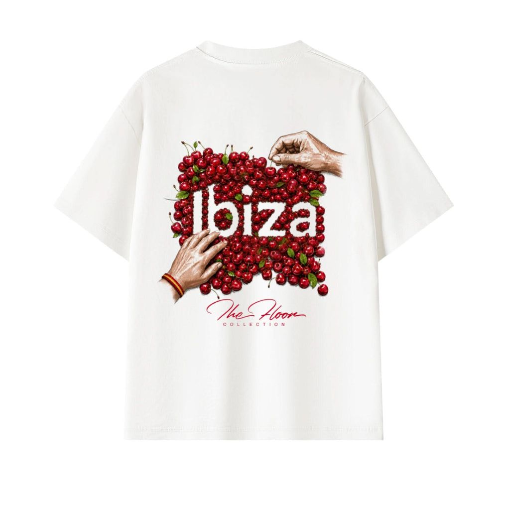 Ibiza Cherry Oversized Tee