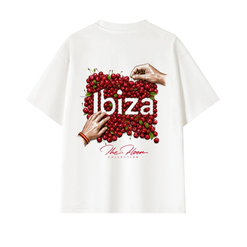 Ibiza Cherry Oversized Tee