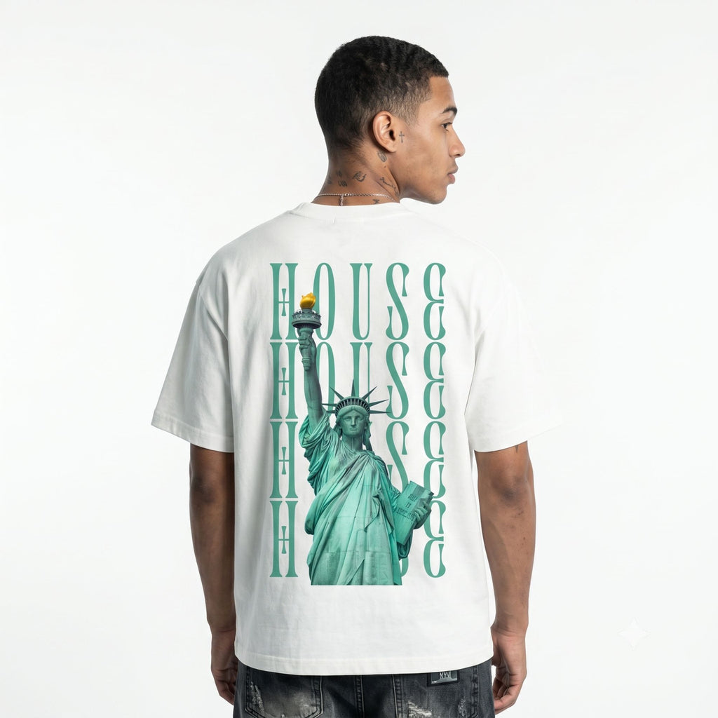 Lady Liberty Oversized Tee