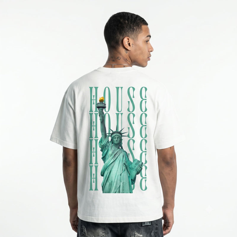Lady Liberty Oversized Tee