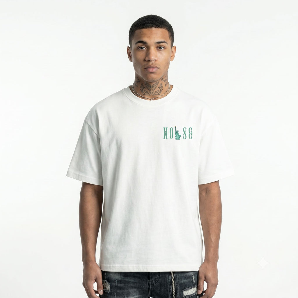 Lady Liberty Oversized Tee