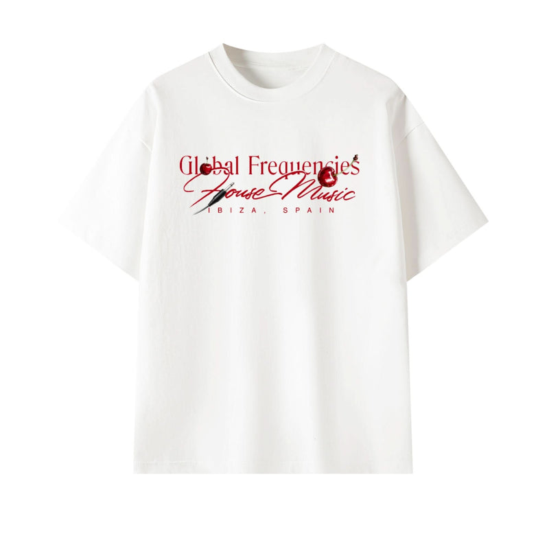Ibiza Cherry Oversized Tee