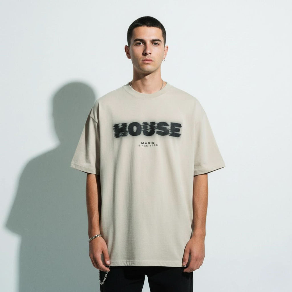 HOUSE 1980 Oversized faded t-shirt
