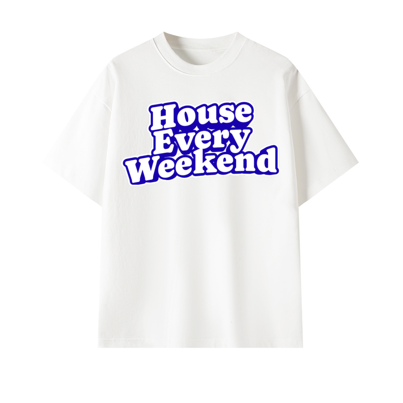 House Every Wknd Oversized Tee
