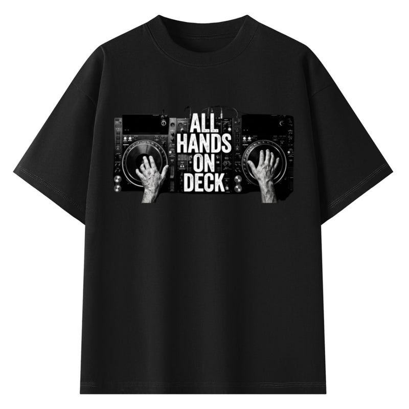 All Hands On Deck Oversized Tee