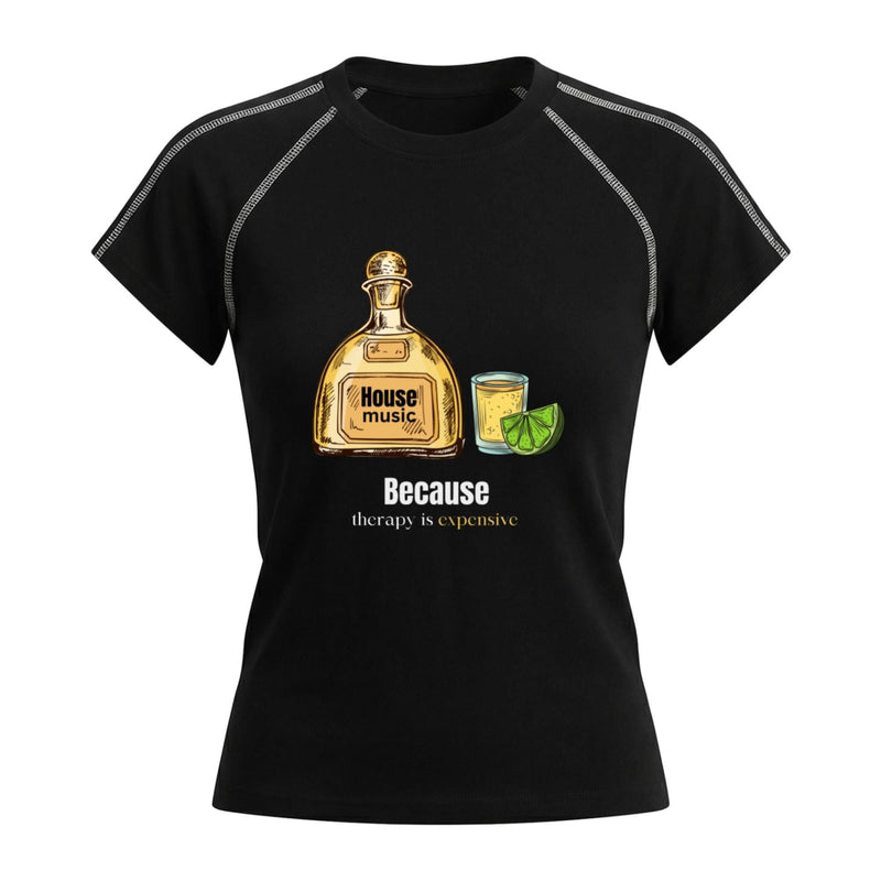 Lemon Salt Women Tee Black
