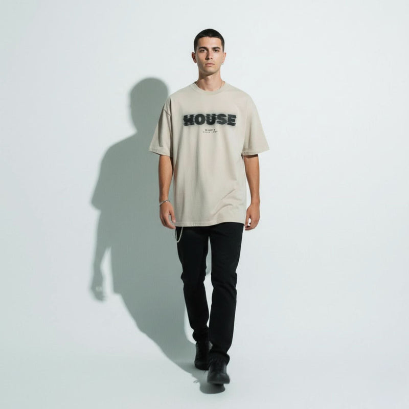 HOUSE 1980 Oversized faded t-shirt
