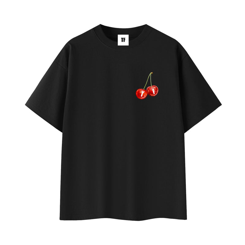 Sweet Cherry Tee Black