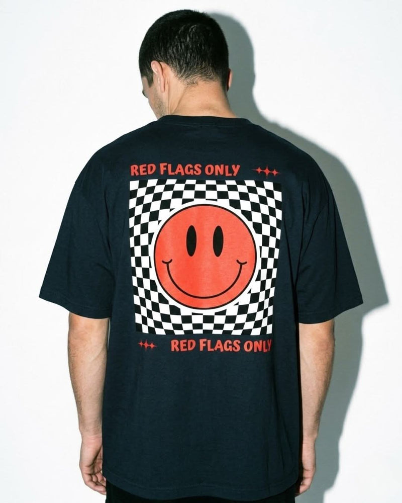 Red Flags Only // Oversized Heavyweight Tee