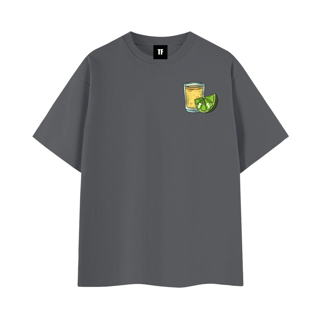 Lemon Salt Tee Dark Gray