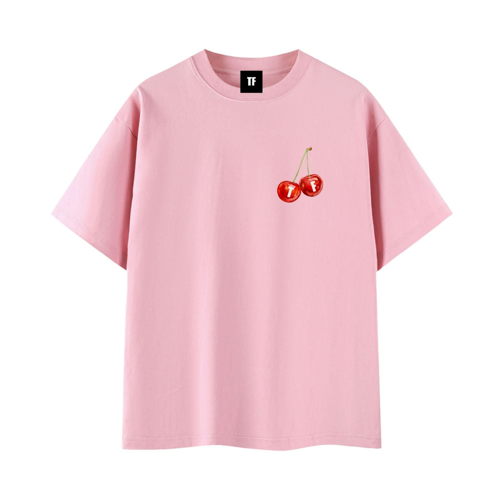 Sweet Cherry Tee Pink