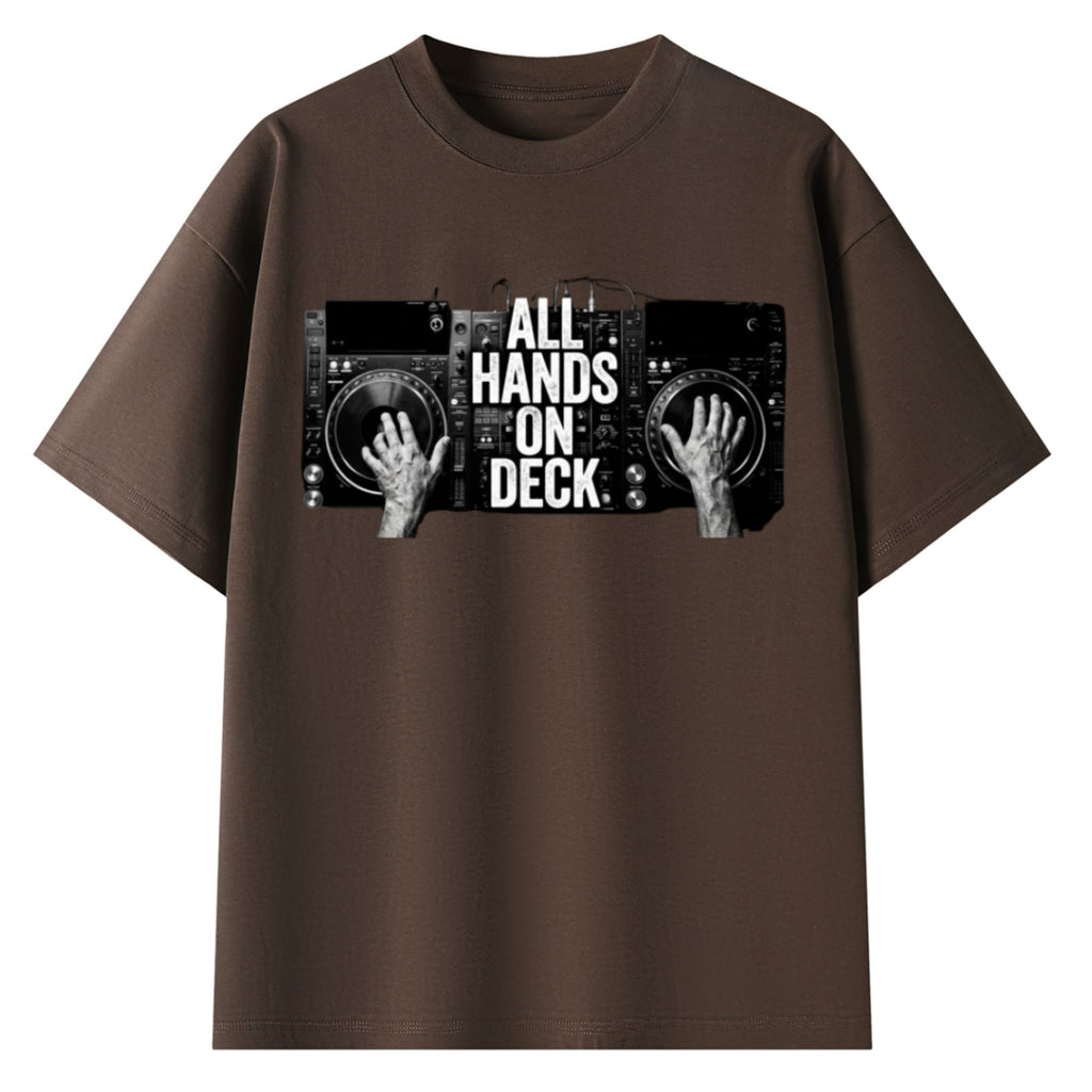 All Hands On Deck Oversized Tee
