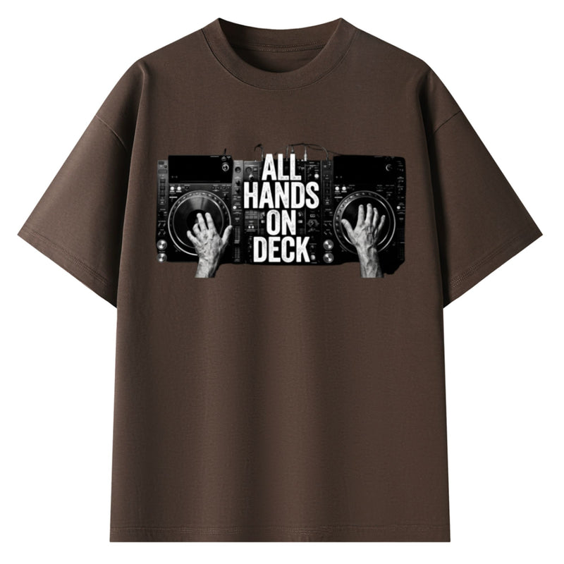 All Hands On Deck Oversized Tee