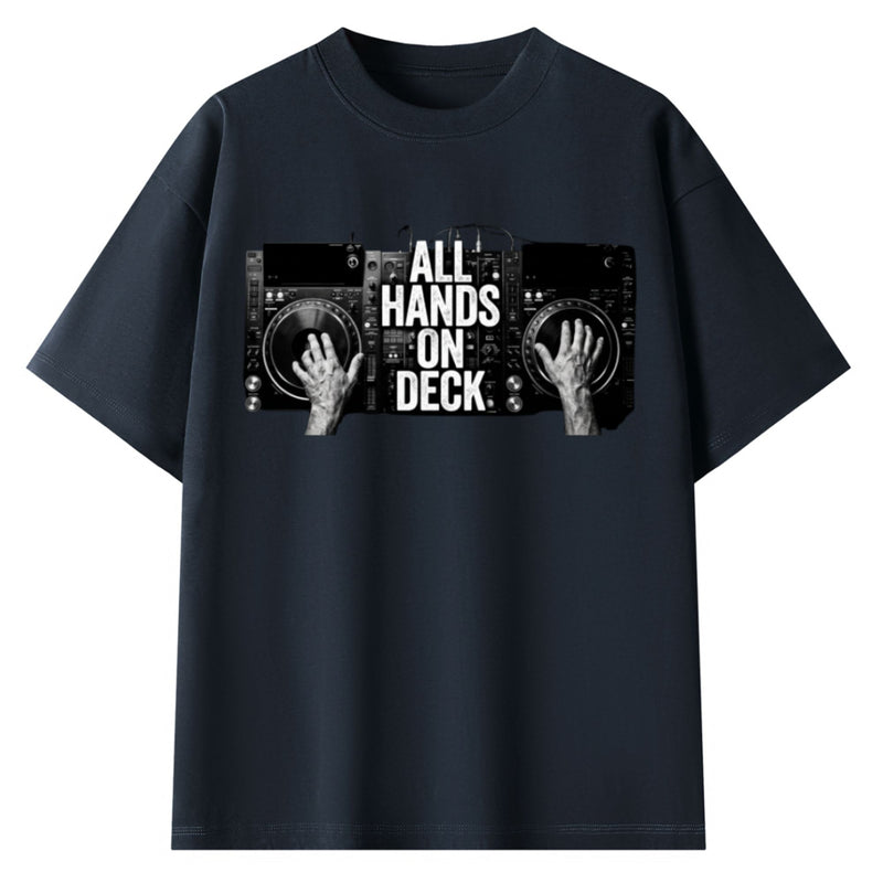 All Hands On Deck Oversized Tee