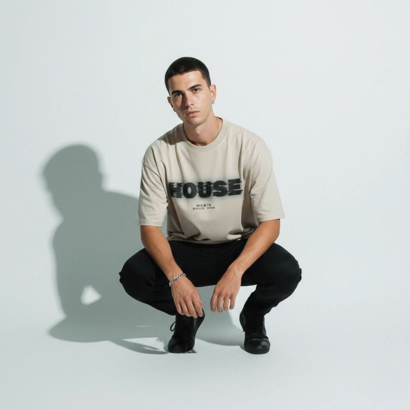 HOUSE 1980 Oversized faded t-shirt