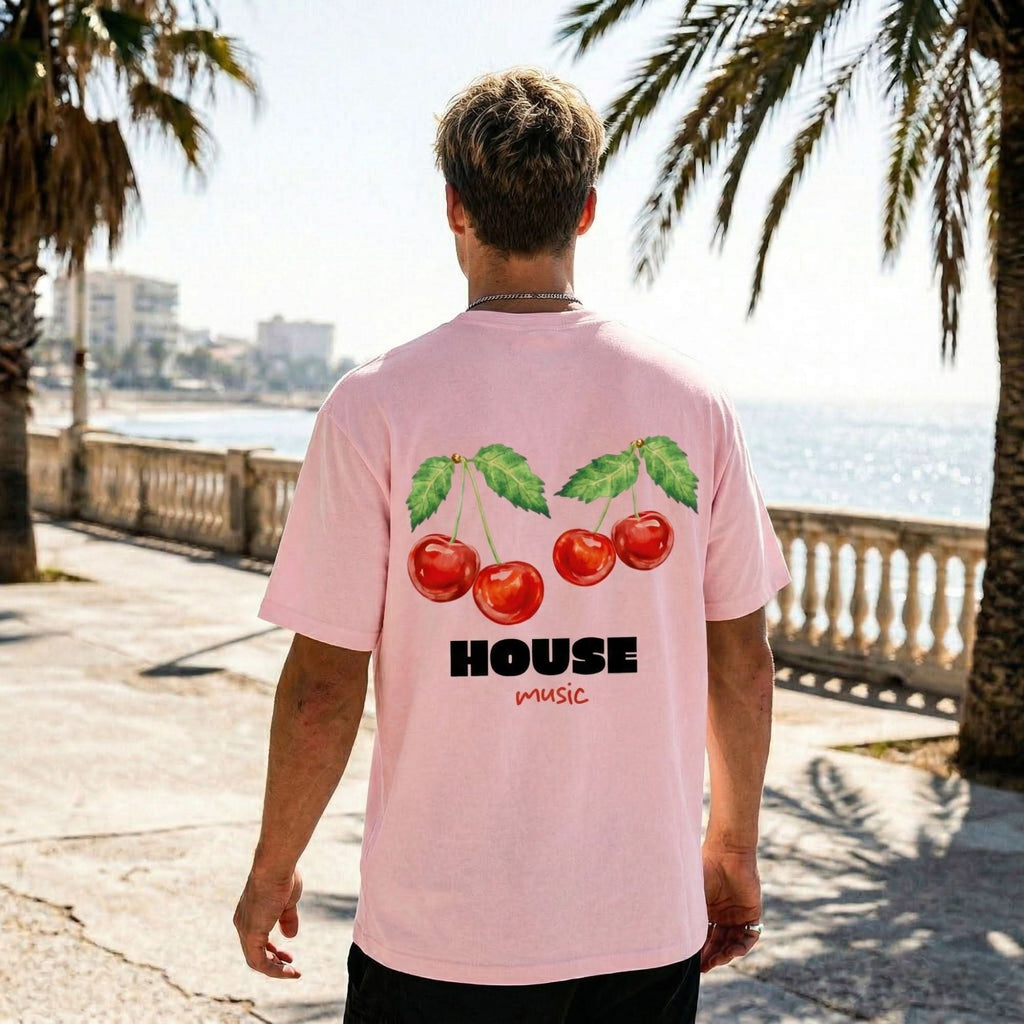 Sweet Cherry Tee Pink