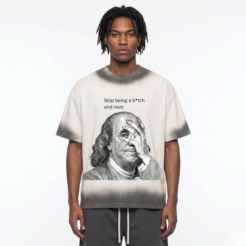 Benjamin Rave Sunfade Vintage Wash Tee