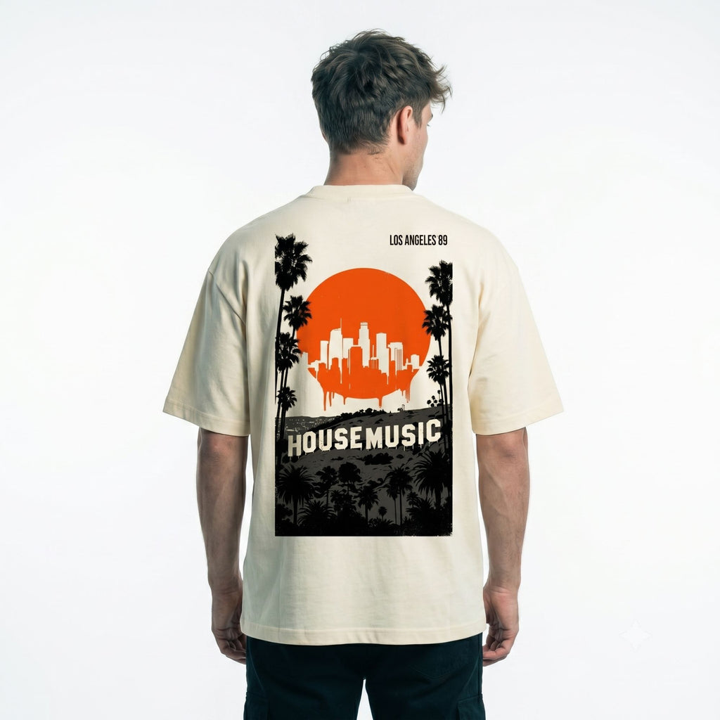 LA Skyline Oversized Tee