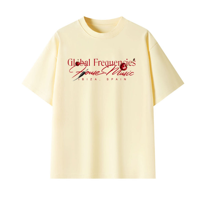 Ibiza Cherry Oversized Tee