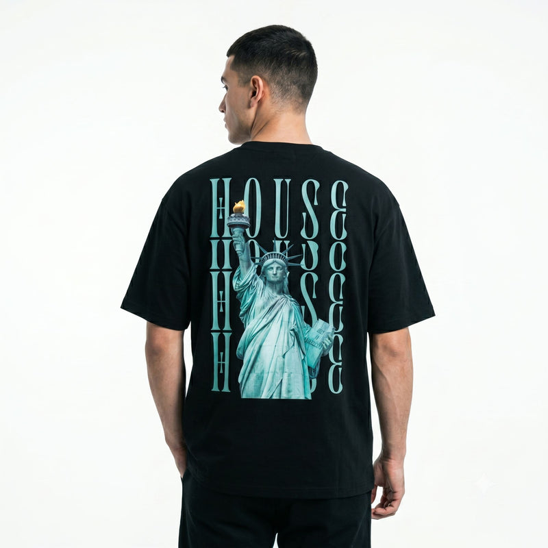 Lady Liberty Oversized Tee