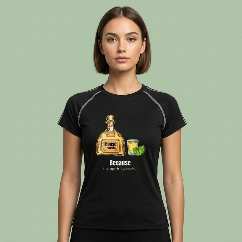 Lemon Salt Women Tee Black