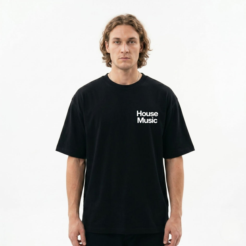 House Music Formula Oversized Tee