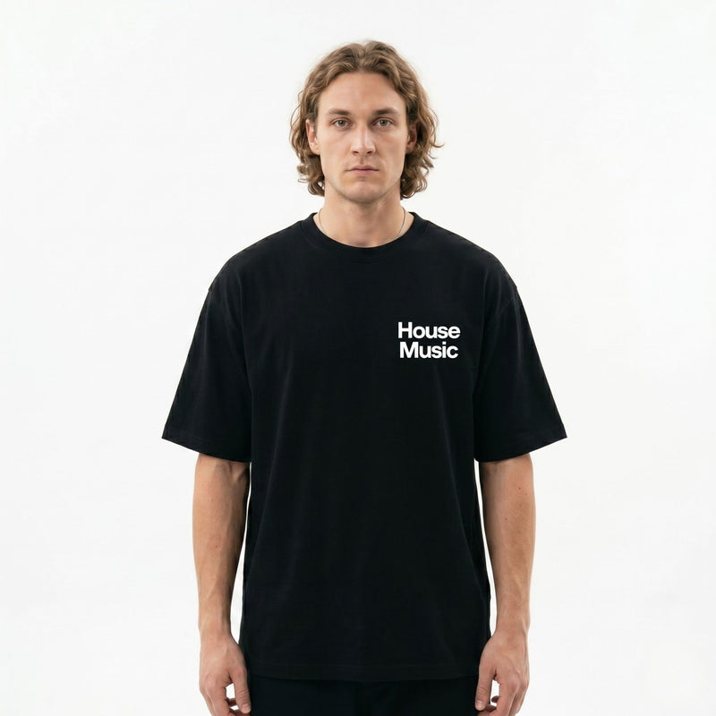 House Music Formula Oversized Tee