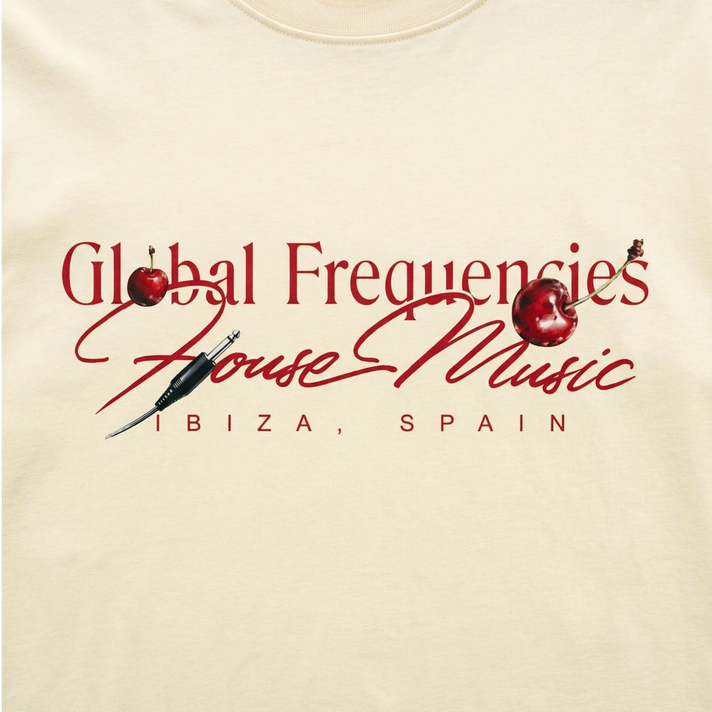 Ibiza Cherry Oversized Tee