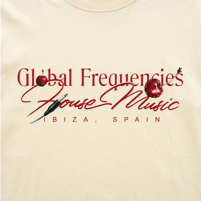 Ibiza Cherry Oversized Tee