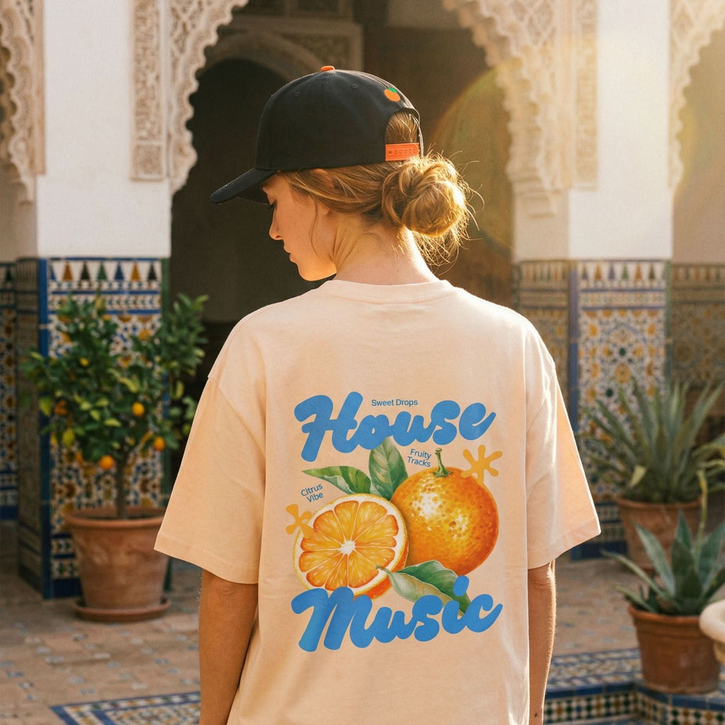 Citrus Vibes Tee Cream