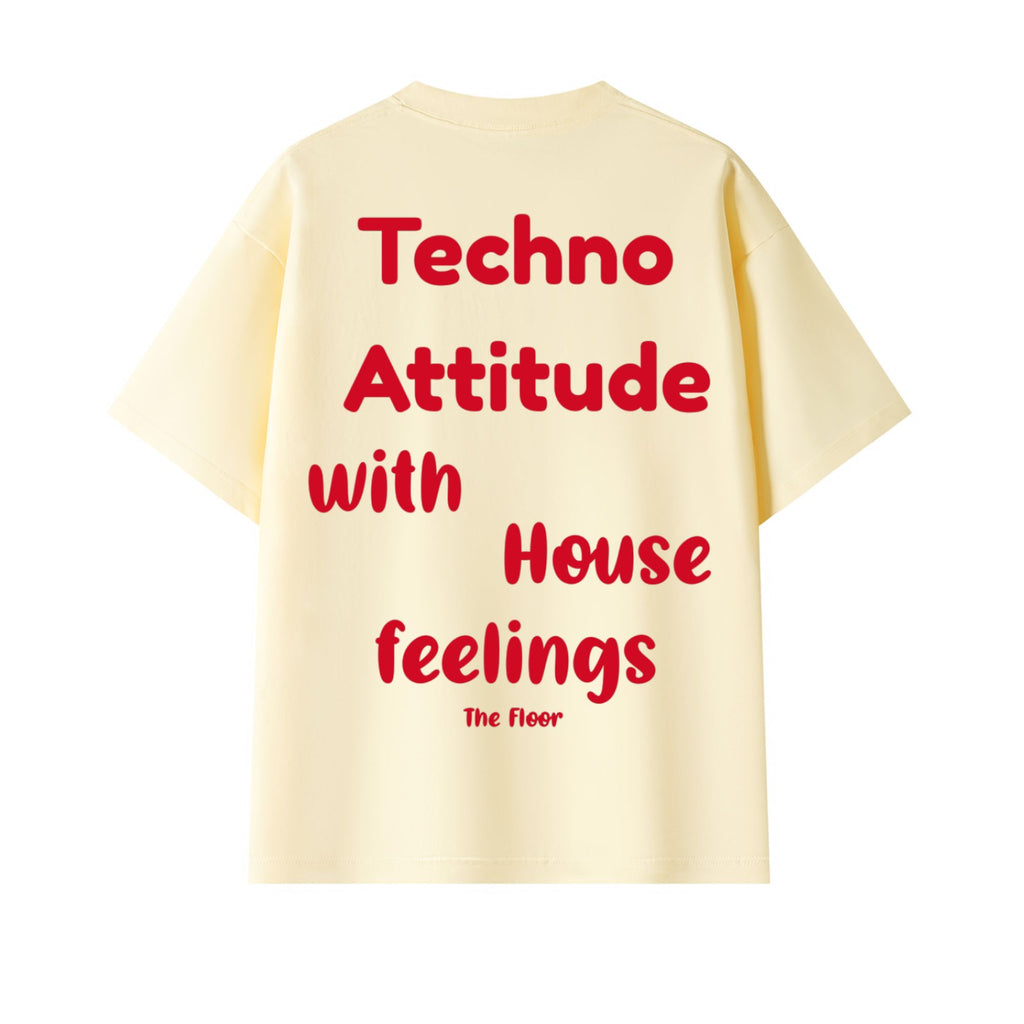 Techno Attitude Oversized Tee