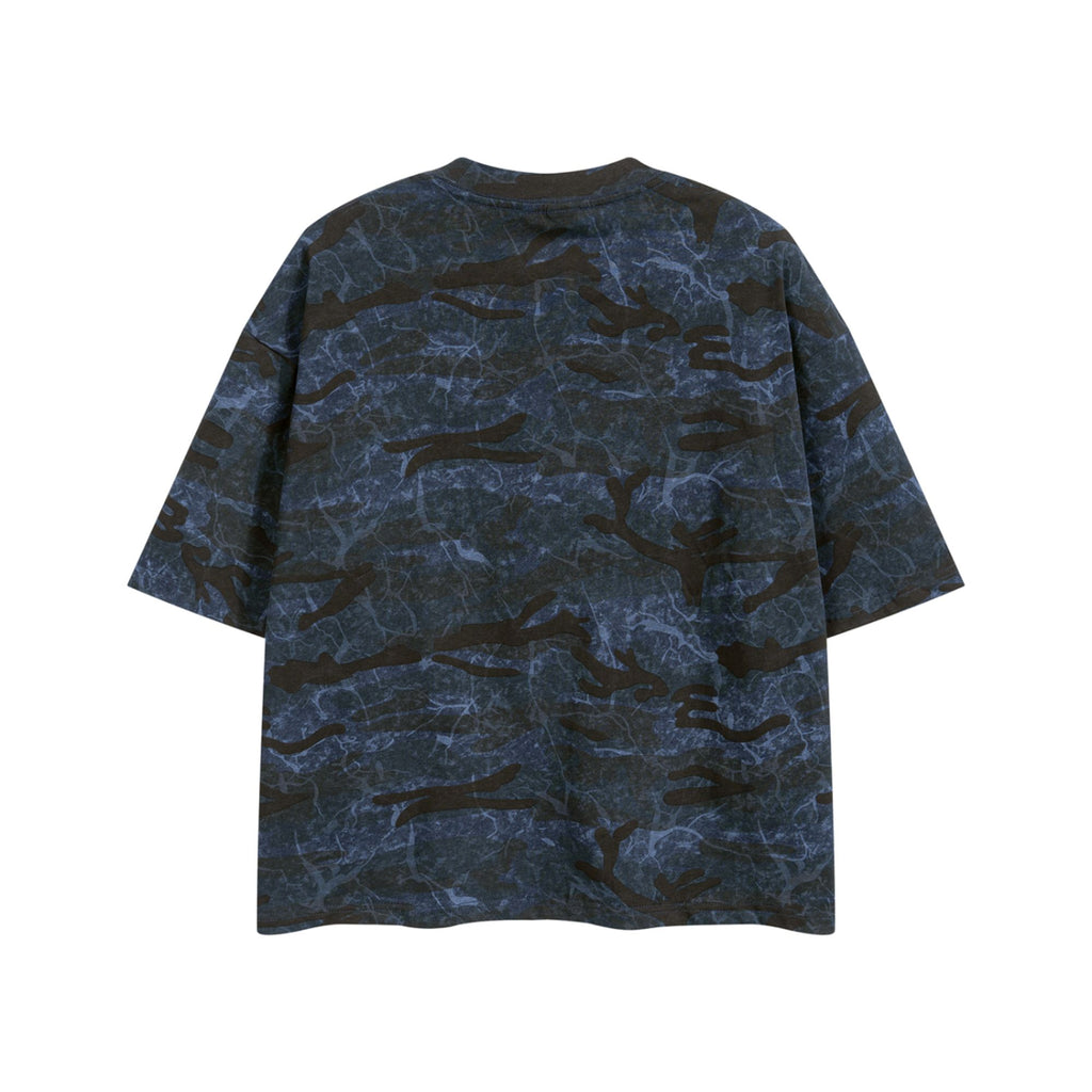 House Music Red Box Camo Tee