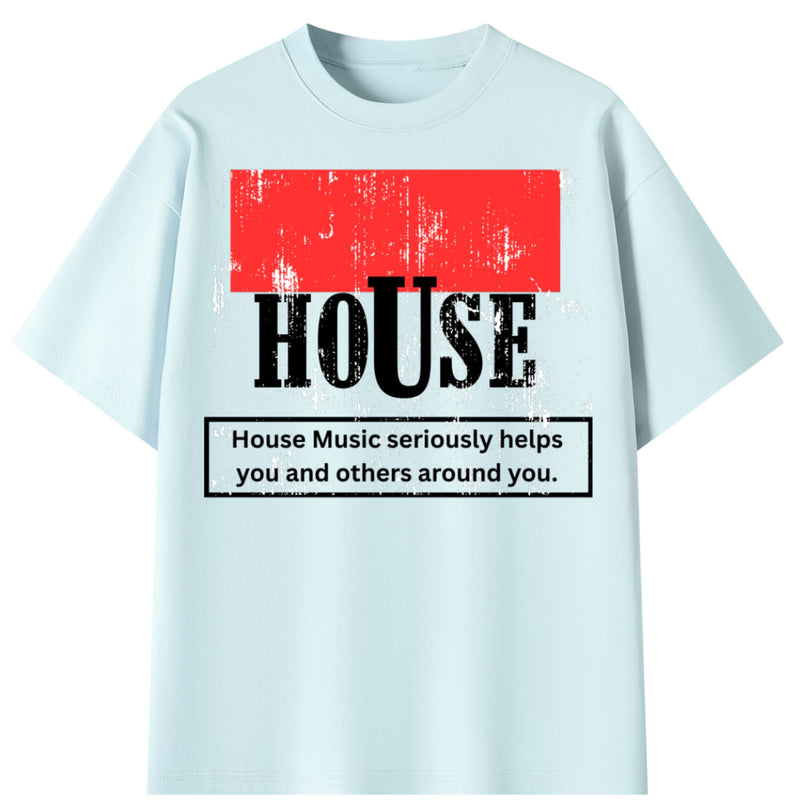 House Music Advisory Oversized Tee