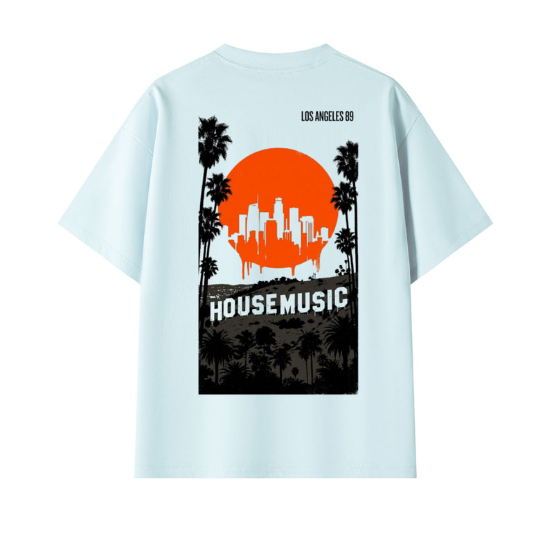 LA Skyline Oversized Tee