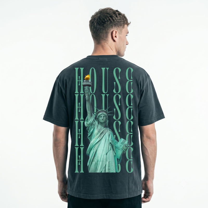 Lady Liberty Oversized Tee