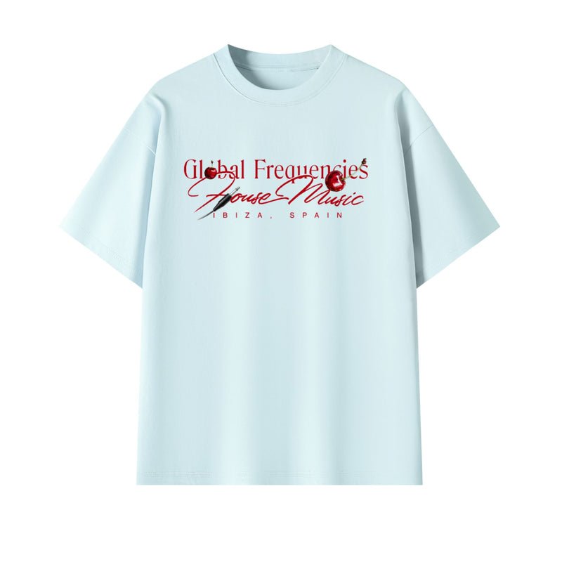 Ibiza Cherry Oversized Tee