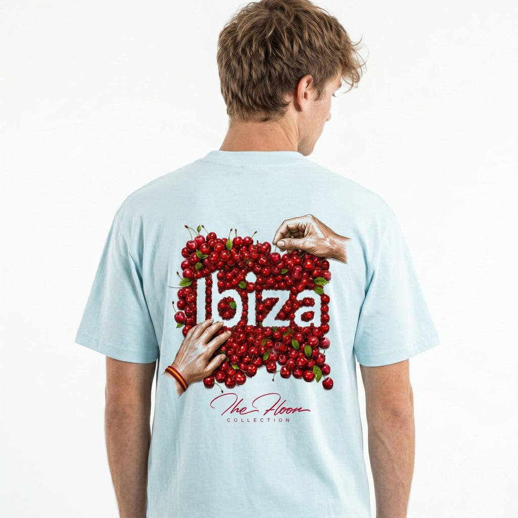 Ibiza Cherry Oversized Tee