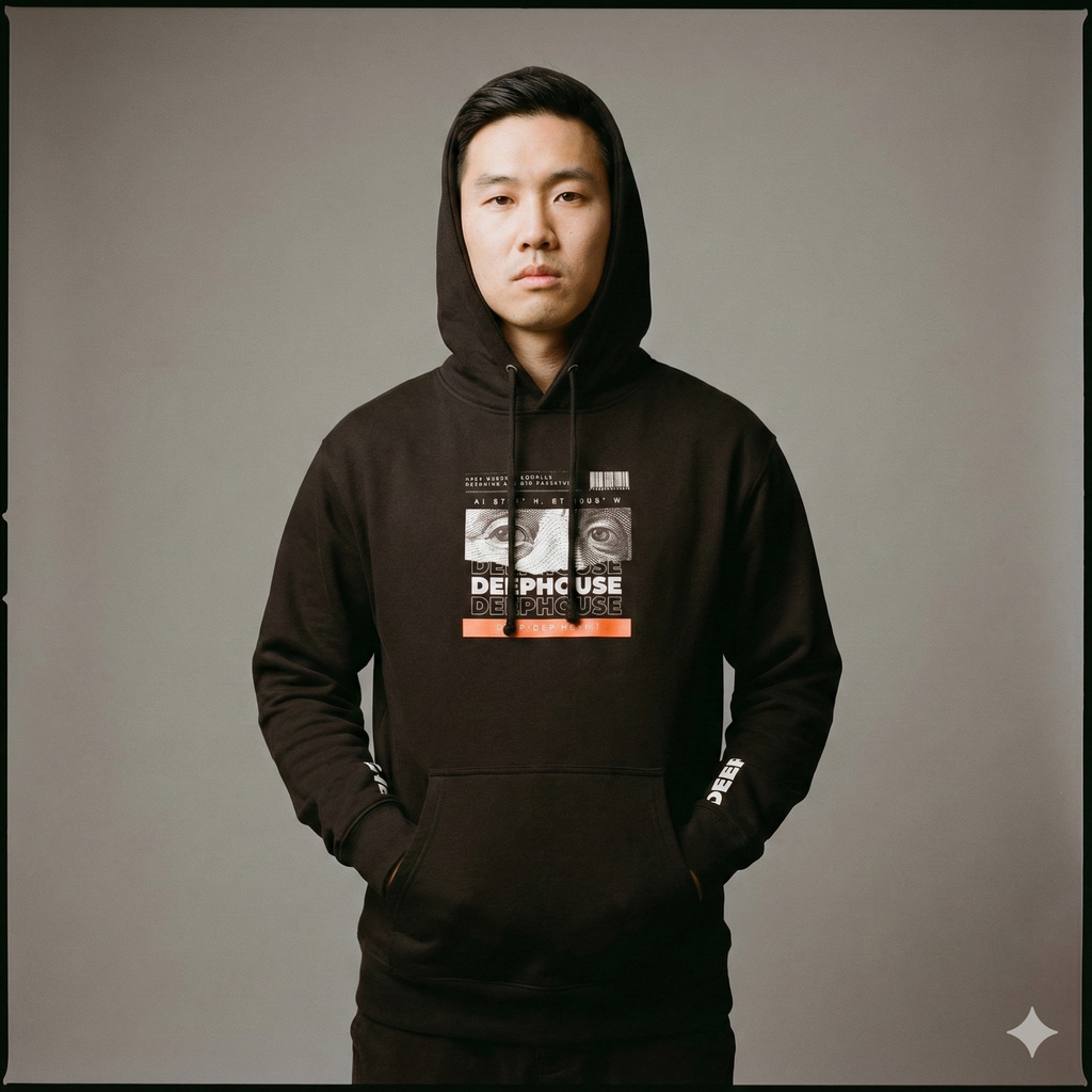 DEEP HOUSE premium hoodie