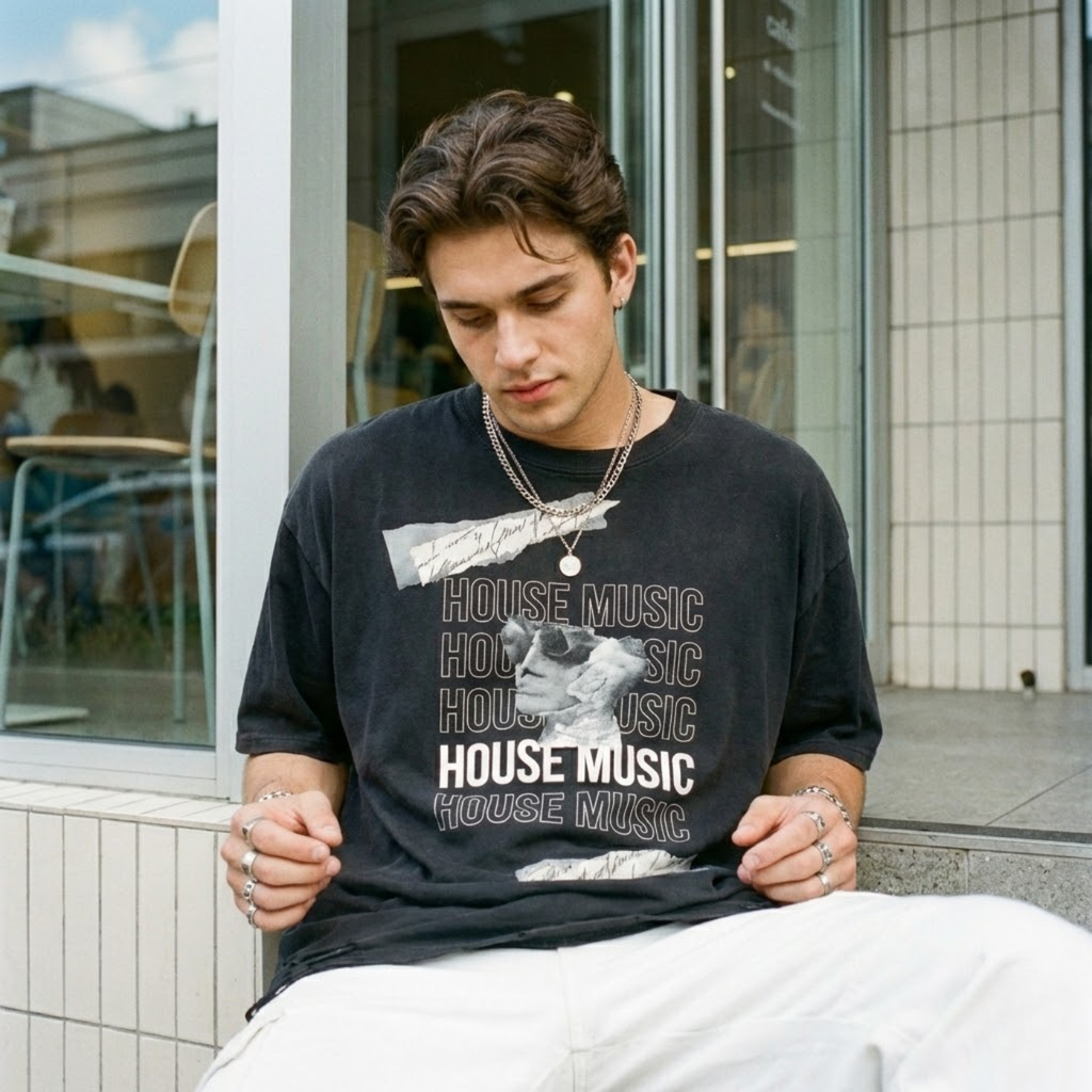 Industrial House // Distressed 8oz Tee