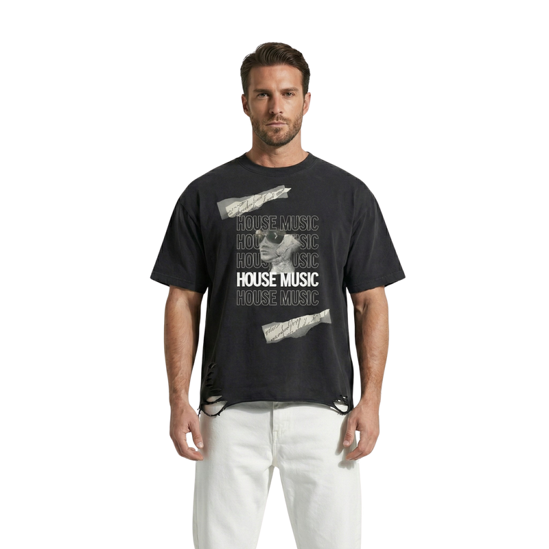 Industrial House // Distressed 8oz Tee