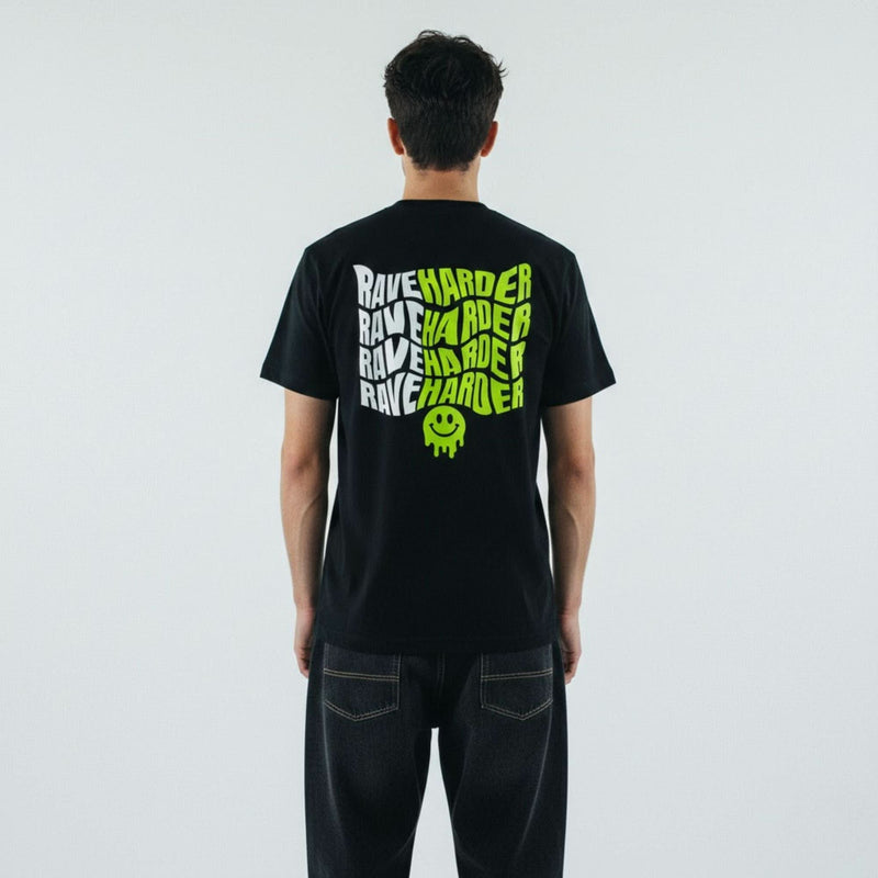 Rave Harder // Acid Smiley Tee