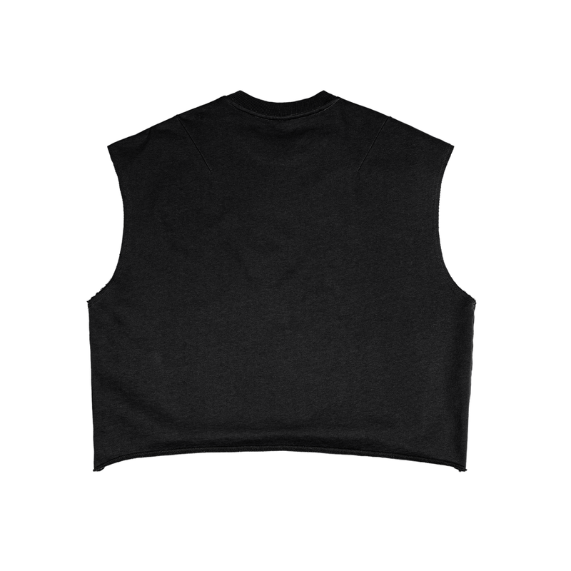 House Box Logo // Raw Edge Muscle Tee