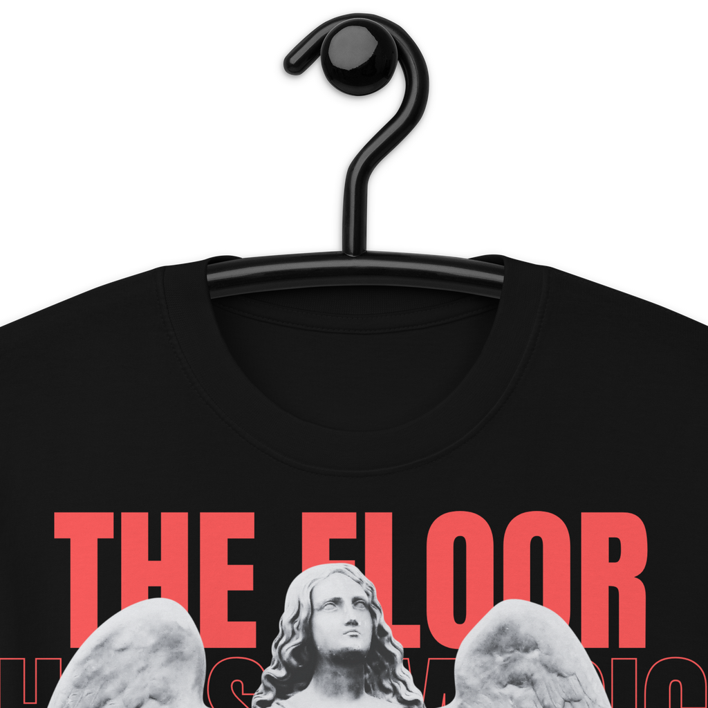 HOUSE MUSIC premium heavyweight tee BLACK