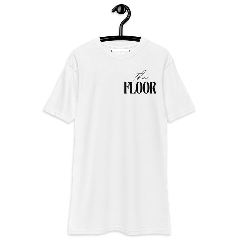 AFTER HOURS heavyweight tee white