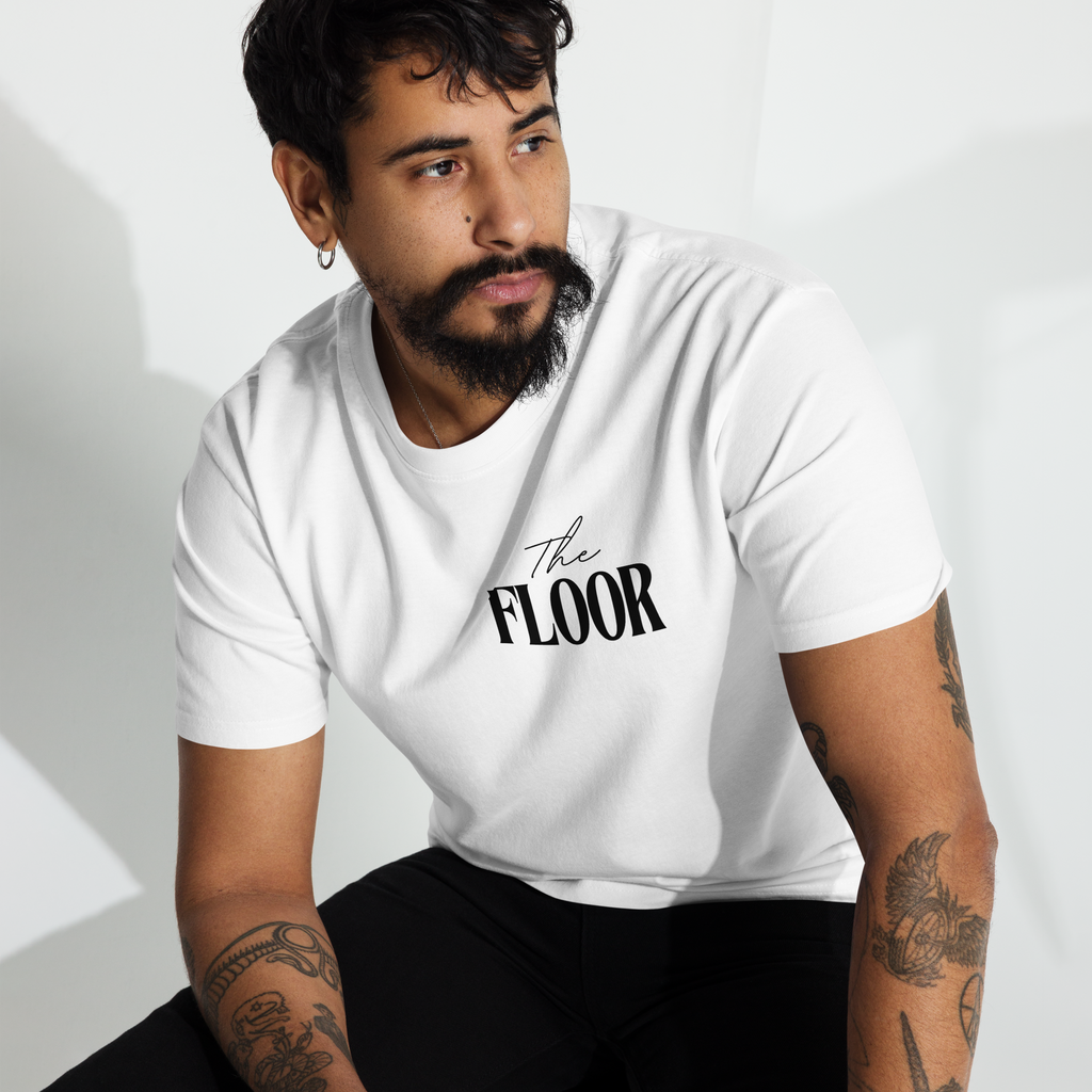 AFTER HOURS heavyweight tee white
